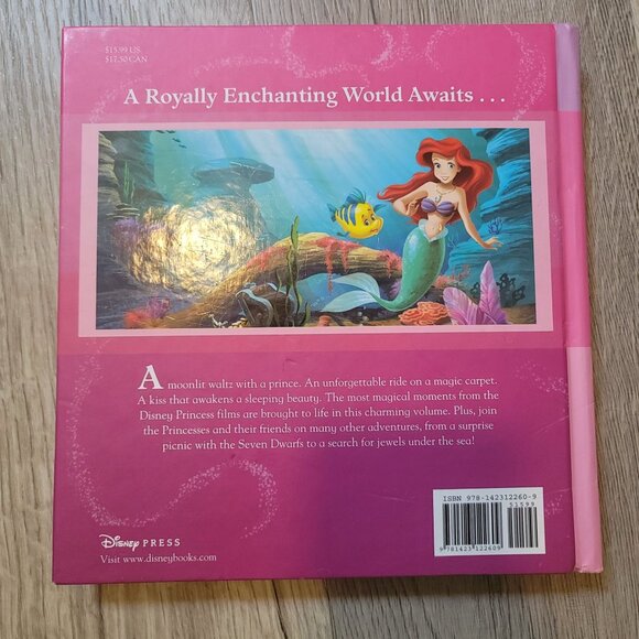 Disney Princess Collection A Treasury Of Tales Hardcover Book Princess Storybook - Picture 5 of 6